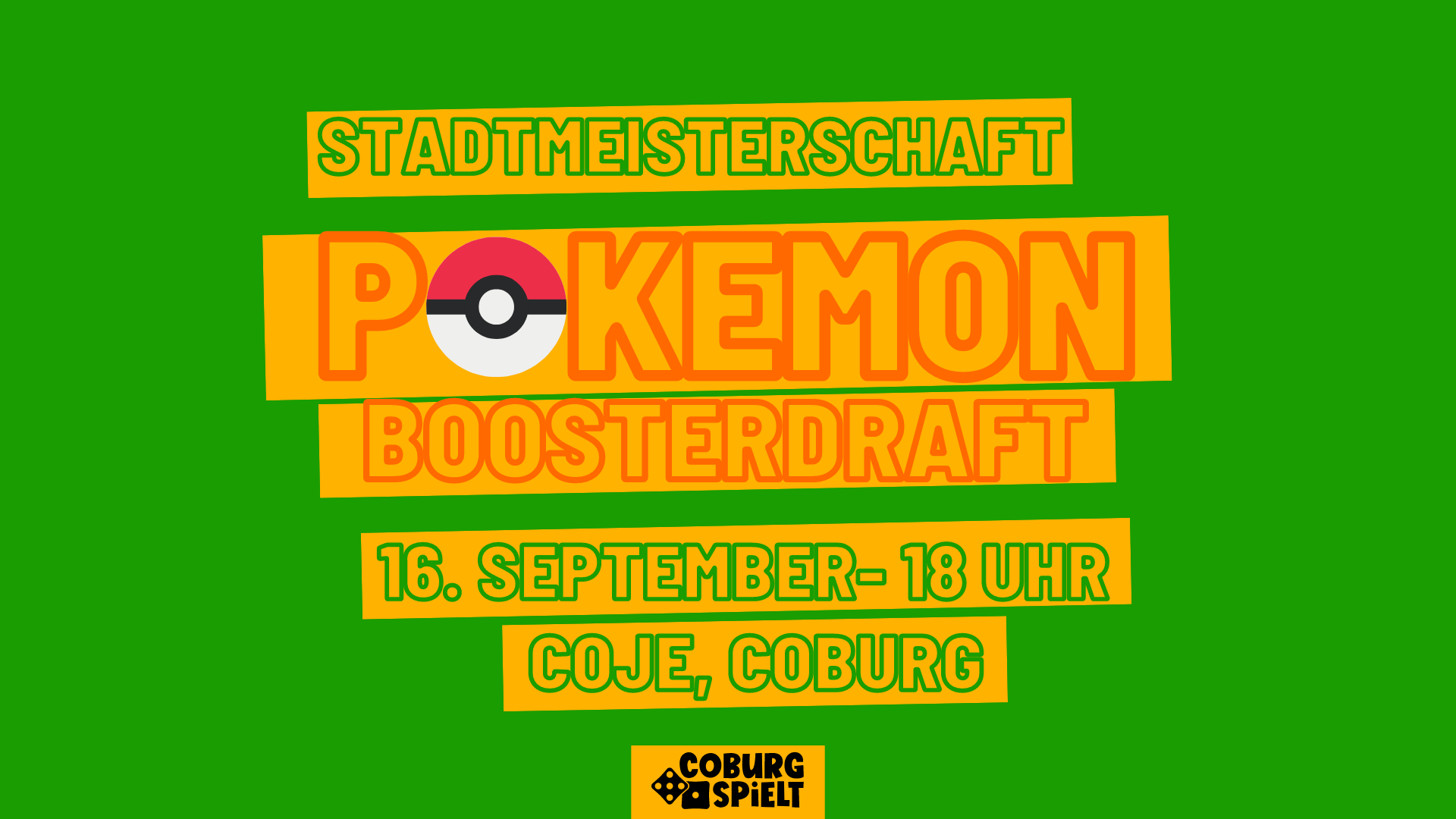 Pokemon – Boosterdraft – Stadtmeisterschaft