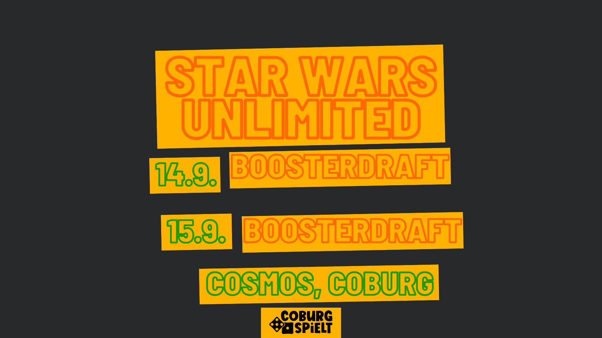 Star Wars: Unlimited – Boosterdraft